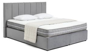 Pat boxspring gri 160x200 cm Olia Bold Line – Bonami Selection