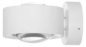 Lampă de perete Arcchio, Rotari, reglabil, Alb, Camera de zi, Metal, Modern