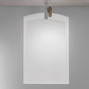Nemo Tubes LED plafonieră 2 becuri alb / auriu, reglabil, Auriu / Alamă, Camera de zi / sufragerie, Metal, Modern