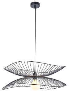 Lustră Pendul Forestier, Libellule S, reglabil, Negru, Camera de zi, Metal, Design