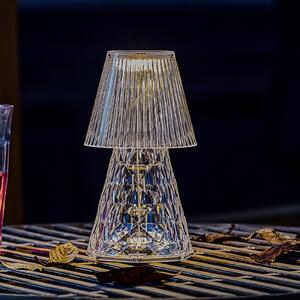 Newgarden Lola 20 LUX lampă LED de masă, reglabil, Transparent, Plastic