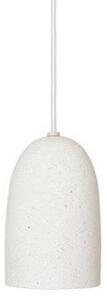 Lustră Pendul ferm LIVING, Speckle, reglabil, Alb, Camera de zi, Ceramică, Design
