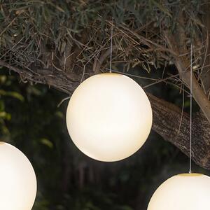 Newgarden Pianeta LED pentru exterior, Ø 45 cm, reglabil, Alb, Plastic