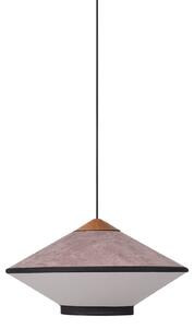 Lustră Pendul Forestier, Cymbal S, reglabil, Violet, Camera de zi, Țesătură / Textil, Design