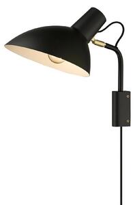 Lampă de perete Halo Design, Negru, Camera de zi, Metal