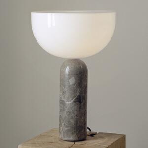 New Works Kizu Large lampă de masă, gri, Gri, Camera de zi / sufragerie, Piatră, Design
