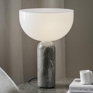 New Works Kizu Small lampă de masă, gri, Gri, Camera de zi / sufragerie, Piatră, Design