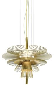 Lustră Pendul Forestier, Gravity 1, Auriu / Alamă, Bucătărie, Metal, Design