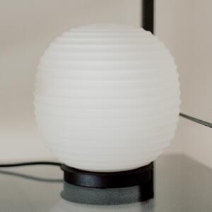 New Works Lantern Globe Lampă de masă mică, Ø 20cm, reglabil, Alb, Camera de zi / sufragerie, Sticlă, Design