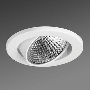 OMS Spot de încastrat cu LED Zipar reglabil 12W 4,000K, Alb, Hol, Metal, Modern, Plafon încastrat