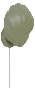 Lampă de perete Nordlux, Konchi, Verde, Cameră pentru copii, Metal