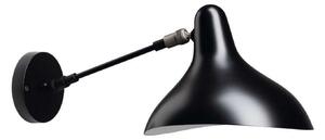 Lampă de perete DCW, Negru, Camera de zi, Metal