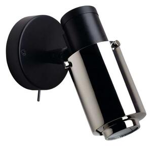 Biny Spot LED w/Întrerupător Black/Nickel