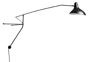 Lampă de perete DCW, Negru, Camera de zi, Metal