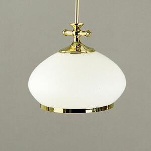 ORION Lampă suspendată Empira auriu 24 cm, reglabil, Auriu / Alamă, Camera de zi / sufragerie, Metal, Antichitate