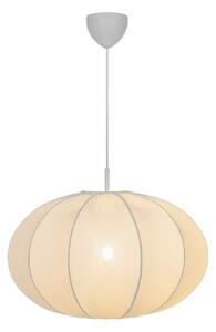 Lustră Pendul Nordlux, Aeron, reglabil, Alb, dormitor, Țesătură / Textil