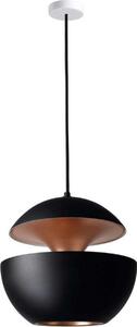 Here Comes The Sun Lustră Pendul ø350 Black/Copper