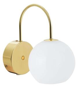 Lampă de perete Nordlux, Auriu / Alamă, Camera de zi, Metal