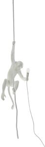 Lampă de masă SELETTI, Monkey Lamp, Alb, Camera de zi, Plastic, Design