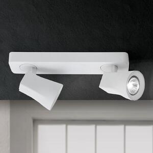 ORION Apot aplicat Aurora reglabil, 2 becuri, reglabil, Alb, Camera de zi / sufragerie, Metal, Modern, Plafon cu flacără multiplă