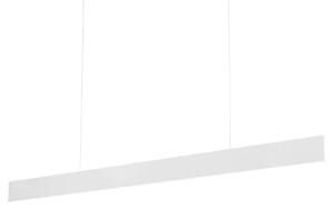 ORION Lampă pendul LED Gideon, Up- & Downlight, alb, reglabil, Alb, Camera de zi / sufragerie, Metal, Modern