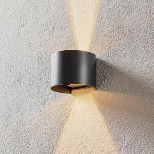 ORION Aplică LED Scotty cu unghi de iluminare variabil, Negru, Metal, Modern