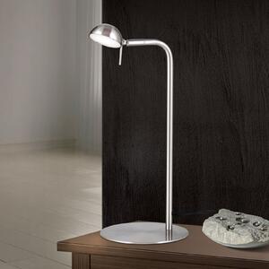 ORION Lampă de masă LED Student cu cap pivotant, Gri, Camera de zi / sufragerie, Metal, Modern