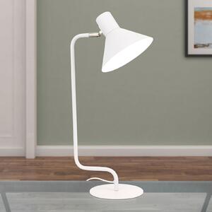 ORION Lampă de birou Viktoria cap reglabil, alb, Alb, Camera de zi / sufragerie, Metal, Modern