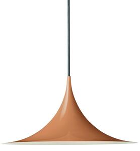 Lustră Pendul GUBI, Semi, reglabil, Maro / Rugină, Camera de zi, Metal, Design