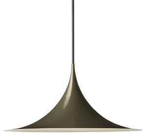 Lustră Pendul GUBI, Semi, reglabil, Maro / Rugină, Camera de zi, Metal, Design
