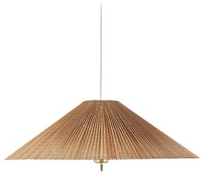 Lustră Pendul GUBI, 1972, reglabil, Lemn, Camera de zi, Bamboo, Design
