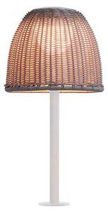 Lampă de masă Bover LED Atticus, alb natural/bej, înălțime 50 cm