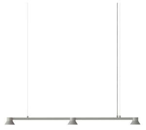 Lustră Pendul Normann Copenhagen, reglabil, Gri, Sala de mese, Aluminiu