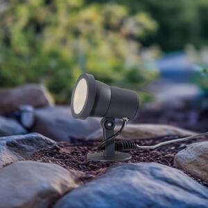 BEGA Spot de exterior Bega LED 85009, grafit, aluminiu turnat, fișă, Gri, Aluminiu