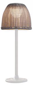 Lampă cu soclu Bover LED Atticus, înălțime 50 cm, alb natural/bej
