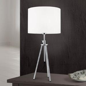 ORION Lampă de masă Roger, 3 picioare, înălț. reglabilă, Gri, Camera de zi / sufragerie, Metal, Modern, Tripod