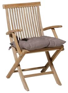 Madison Pernă de scaun Panama, gri taupe, 46x46 cm TOSCB222