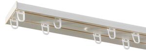 Șină de tavan dublă 150 cm – set complet
