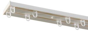 Șină dublă de tavan 180 cm – set complet
