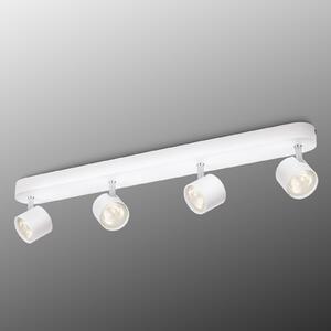 Philips Star proiector pivotant LED alb 4 becuri, reglabil, Alb, Camera de zi / sufragerie, Metal, Modern