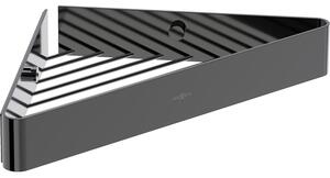 Mexen Evos-C, raft de colț, crom negru, 70A8514-73