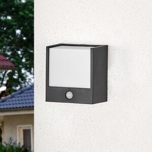 Philips Macaw -aplică LED de exterior cu senzor, Negru, Plastic, Modern