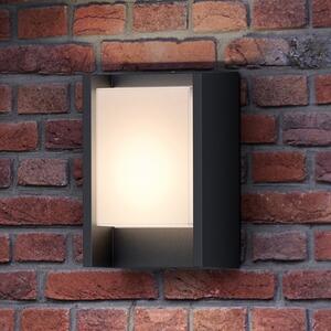 Philips LED lampă de perete exterior Arbour 1 bec, 2.700 K, Negru, Metal, Modern