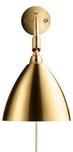 Lampă de perete GUBI, Bestlite BL7, Auriu / Alamă, Camera de zi, Metal, Design