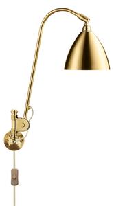 Lampă de perete GUBI, Auriu / Alamă, Camera de zi, Metal
