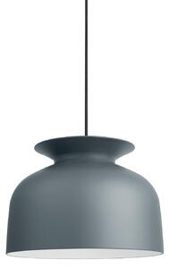 Lustră Pendul GUBI, Ronde, reglabil, Gri, Camera de zi, Metal, Design