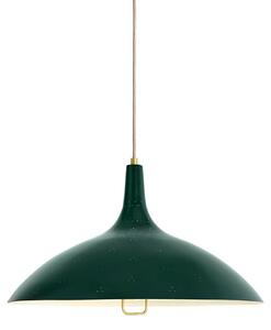 Lustră Pendul GUBI, Verde, Camera de zi, Metal