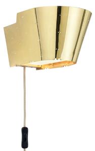 Lampă de perete GUBI, 9464, Auriu / Alamă, Camera de zi, Metal, Design