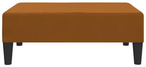 Taburet, maro, 78x56x32 cm, catifea