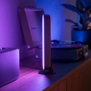 Philips Hue Play Lightbar, bază 1x negru, reglabil, Negru, Camera de zi / sufragerie, Plastic, Modern